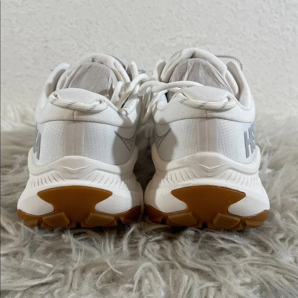 HOKA Women's Transport White Athletic Walking Shoes Sneakers Size 9.5 B NEW - Picture 7 of 16